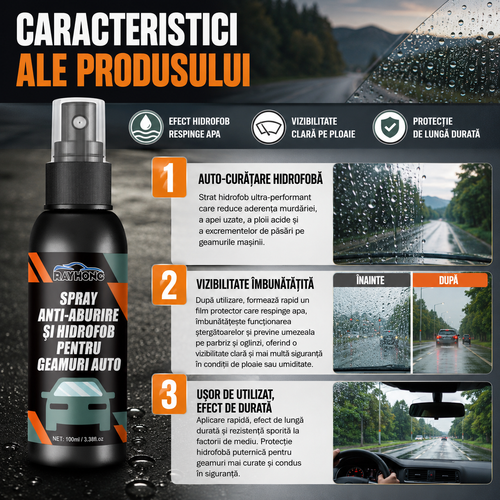 Spray Anti-Aburire și Hidrofob