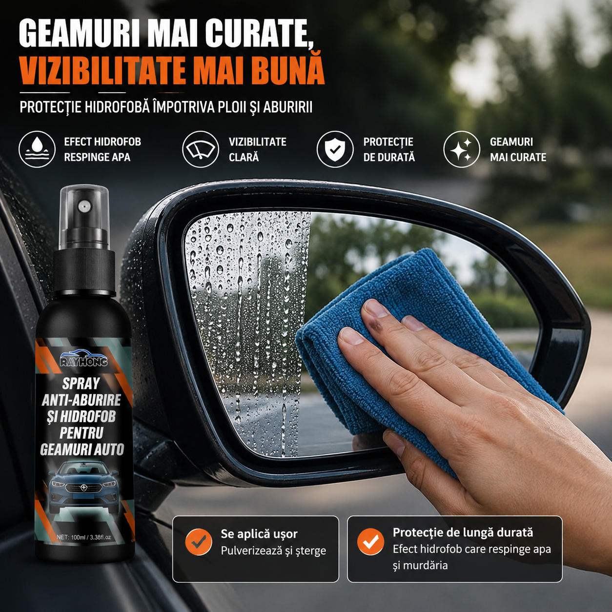 Spray Anti-Aburire și Hidrofob
